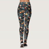 Frohe Weihnachten nahtlos Leggings (Rückseite)