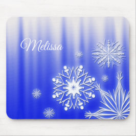 Frohe Weihnachten. Name Mousepad