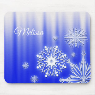 Frohe Weihnachten. Name Mousepad