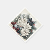 Frohe Weihnachten Napkins Serviette (Ecke)