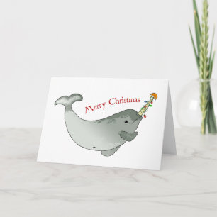 Frohe Weihnachten Narwhal