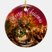Frohe Weihnachten Nashville Ornament RD (Hinten)