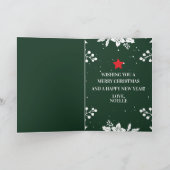 Frohe Weihnachten | Naturhaar Schönheit, Grüne Kar (Innenseite)