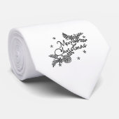 Frohe Weihnachten Neck Tie Kunst und Design Krawatte (Gerollt)