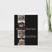 Frohe Weihnachten - Neue Adresse Weihnachtskarte (Vorderseite)