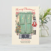 Frohe Weihnachten Neue Zuhause Card (Stehend Vorderseite)