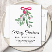 Frohe Weihnachten neue Zuhause Moving Ankündigung