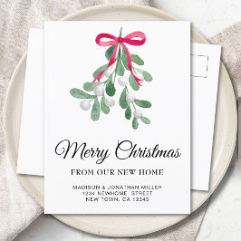 Frohe Weihnachten neue Zuhause Moving Ankündigung