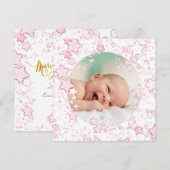 Frohe Weihnachten neues Baby Mädchen (Vorne/Hinten)