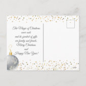 Frohe Weihnachten & Neues Jahr! 20XX Silver Luxury (Rückseite)