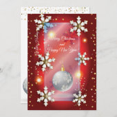 Frohe Weihnachten & Neues Jahr! 20XX Silver Luxury (Vorne/Hinten)