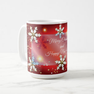 Frohe Weihnachten & Neues Jahr! 20XX Silver Luxury Kaffeetasse