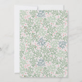 Frohe Weihnachten Neues Zuhause Foto Wintergrün Ankündigung (Rückseite)