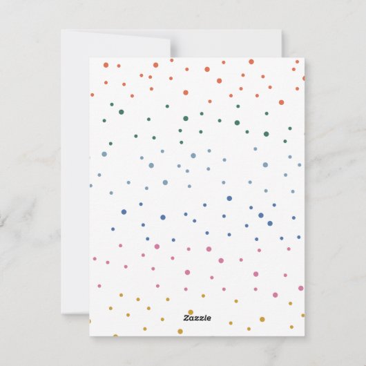 Frohe Weihnachten Neujahr farbenfrohe 4 Foto Colla (Rückseite)