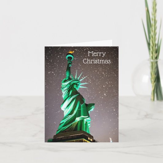 Frohe Weihnachten - New York (Vorderseite)