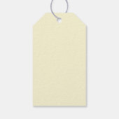 Frohe Weihnachten New York Retro Holiday Geschenkanhänger (Rückseite)