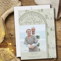 Frohe Weihnachten New Zuhause Foto Pine Village Mo