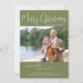 Frohe Weihnachten New Zuhause Pine Tree Doodle Fot (Vorderseite)