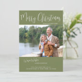 Frohe Weihnachten New Zuhause Pine Tree Doodle Fot (Stehend Vorderseite)