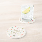 Frohe Weihnachten, Niedlich Getränkeuntersetzer (Seite)