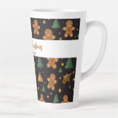 Frohe Weihnachten Niedlich Gingerbread Pine Tree S Milchtasse (Rechts)