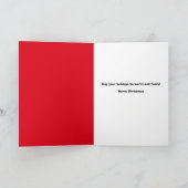 Frohe Weihnachten Niedlich Labrador Welpe in Weihn (Innenseite)