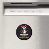 Frohe Weihnachten Niedlich Pinguin Magnet (In Situ (Geschirrspüler))