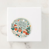 Frohe Weihnachten Niedlich Robins Geschenkanhänger (Beispiel)