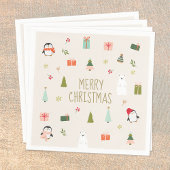 Frohe Weihnachten, Niedlich Serviette