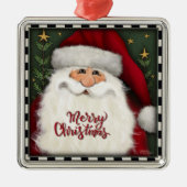 Frohe Weihnachten Niedlich Weihnachtsfeiertag Ornament Aus Metall (Vorne)