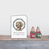 Frohe Weihnachten Niedliche Dackel Weihnachts-Wraa