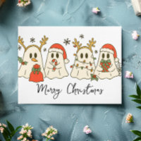 Frohe Weihnachten Niedliche Geister