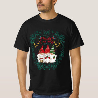 Frohe Weihnachten niedliche Gnome T-Shirt