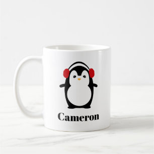 Frohe Weihnachten Niedliche Penguin Tasse personal