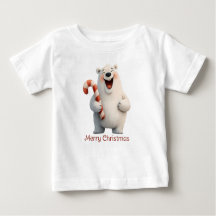 Frohe Weihnachten Niedliche Polar Bären Design