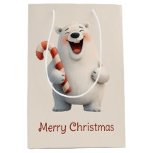 Frohe Weihnachten Niedliche Polar Bären Design