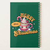 Frohe Weihnachten Niedliche Schokolade Tasse Planer (Rückseite)