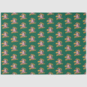 Frohe Weihnachten Niedliche Schokolade Tasse Seidenpapier (Vorderseite)