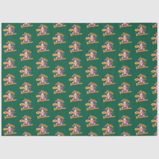 Frohe Weihnachten Niedliche Schokolade Tasse Seidenpapier (Vorderseite)