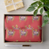 Frohe Weihnachten Niedliche Schokolade Tasse Seidenpapier (Geschenk)