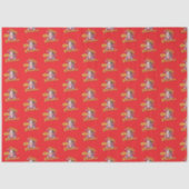 Frohe Weihnachten Niedliche Schokolade Tasse Seidenpapier (Vorderseite)