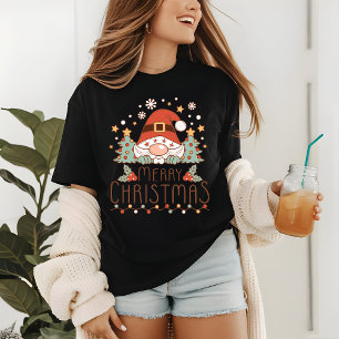 Frohe Weihnachten Niedliche Whimsical Weihnachten Tri-Blend Shirt