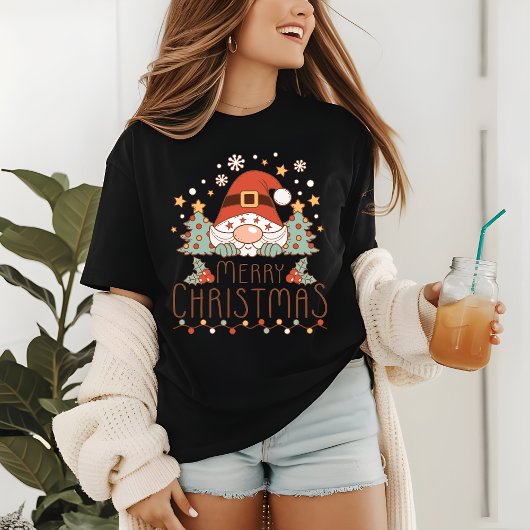Frohe Weihnachten Niedliche Whimsical Weihnachten Tri-Blend Shirt