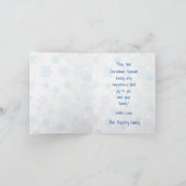 Frohe Weihnachten Niedlichen Dorf Personalisiert G (Innenseite)