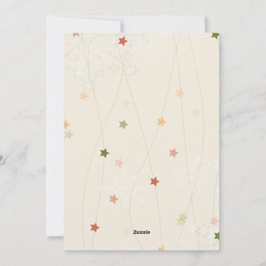 Frohe Weihnachten Niedlichen Elf Geschenke Urlaubs (Rückseite)