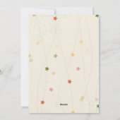 Frohe Weihnachten Niedlichen Elf Geschenke Urlaubs (Rückseite)