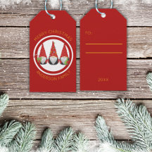 Frohe Weihnachten Niedlichen Urlaub Gnomes