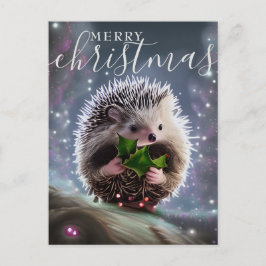 Frohe Weihnachten Niedlicher Igel