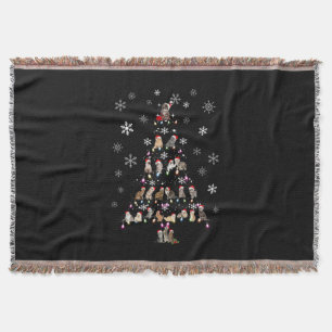 Frohe Weihnachten Niedlicher Katzenweihbaum Decke