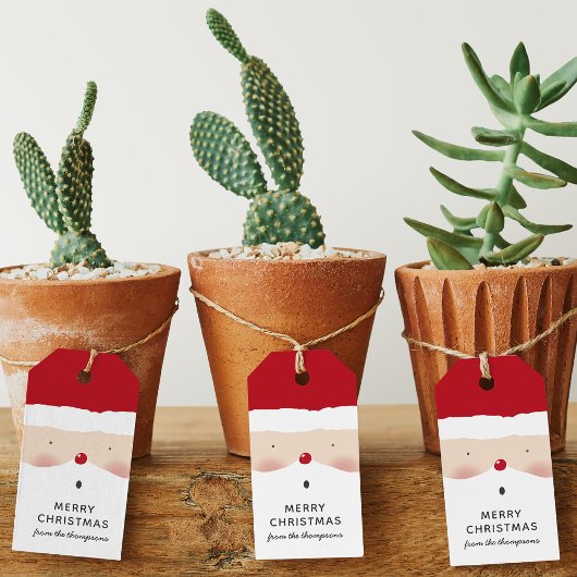 Frohe Weihnachten - Niedlicher Spaß - Personalisie Geschenkanhänger